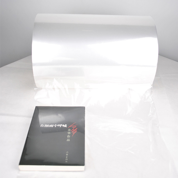 Blow Molding 60 gauge / 75 gauge / 100 gauge polyolefin shrink film roll para sa magazine