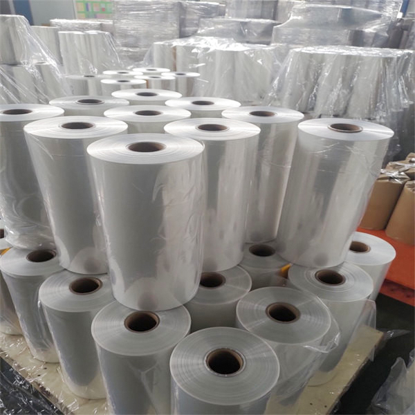 Napakahusay na pag -urong ng pag -aari 12μm 15μm 19μm 25μm 30μm POF Retractable Film Polyolefin Shrink Film Roll Para sa Thread